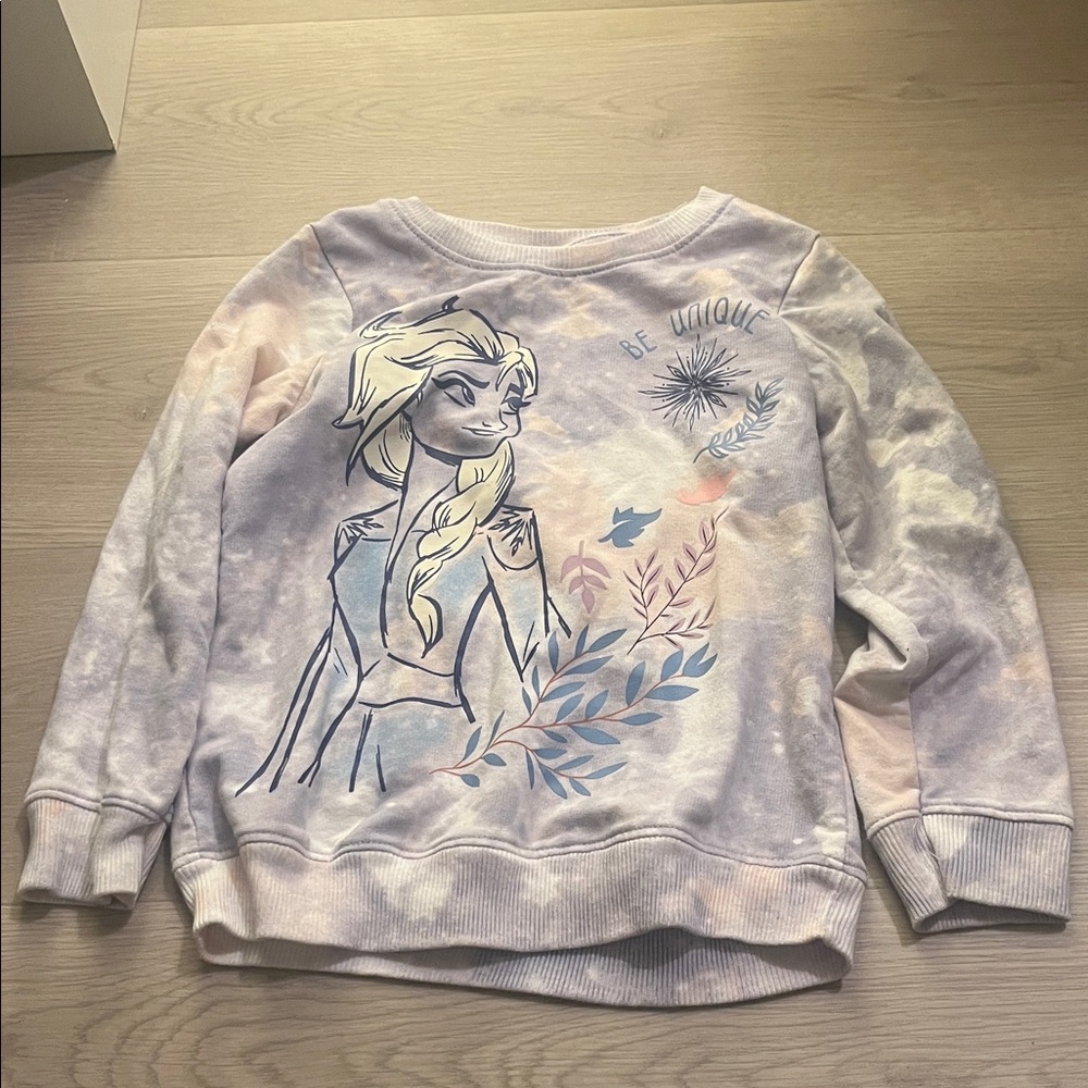 Disney Women's Sweater - Pastel Shades with Elsa Design